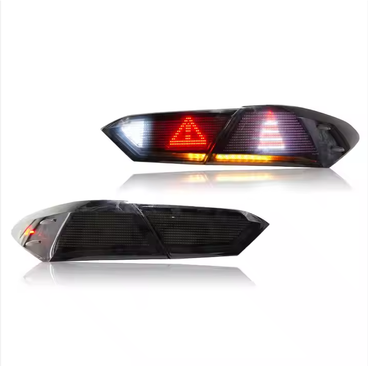 2018-2023 Car Rear Lamps for Toyota Camry 8 Gen Th LE/SE/XLE/XSE/TRD RGB Digital LED Tail Lights Smoke Lens