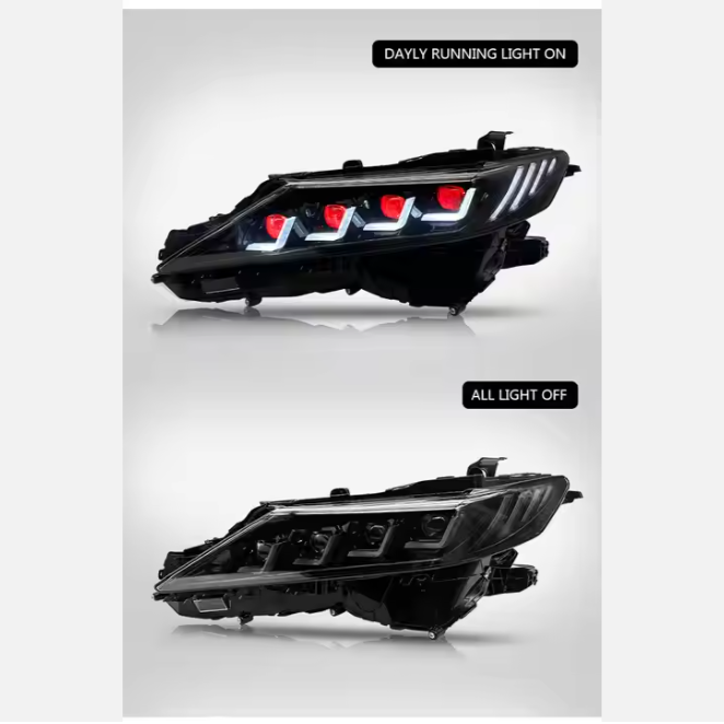 Devil Eyes Headlight for 2018-2024 Toyota Camry Aurion XSE XLE TRD LE SE Hybrid 8th Gen Car Accessories Front Lamp 6000k Color