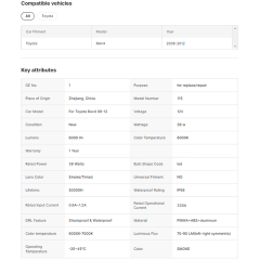 High Quality for Toyota Rav4 Led Tail Light 2009-2012 for Rav 4 Plug and Play Led Tail Lamp Auto Accessory