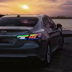 LED Rear car Lamp for 2018-2022 Toyota Camry XV70/SE/LE/XSE/XLE RGB 8th Gen led Tail Lamp Assembly New Condition Car Accessories