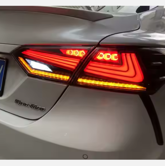 New Arrival Led Tail Lamp for Toyota Camry LED Car Lamp Tail Lights 2018-21 Auto Accessories with Signal Brake Reverse