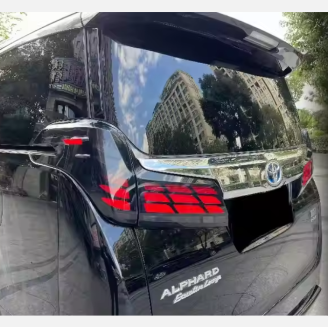 Car Modified Led Tail Lights Rear Lamp for TOYOTA ALPHARD VELLFIRE LED Tail Lamp 2019-2023 Year