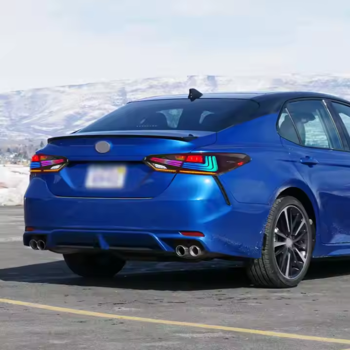 New Arrival Led Tail Lamp for Toyota Camry LED Car Lamp Tail Lights 2018-21 Auto Accessories with Signal Brake Reverse