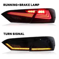 Led Tail Lamp Modified Led Tail Lights for Toyota Camry 8th Gen Taillight 2018-2023 Accessory