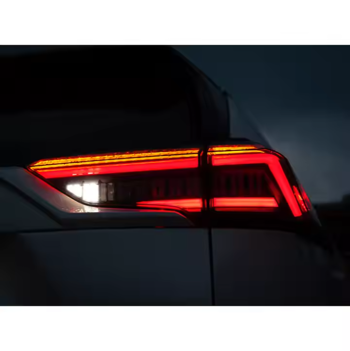 Led Taillights for Toyota Rav4 Rav-4 2018 - 2022 Year Rear Lamps With Dynamic Animation Car Rear Lamp Automobile Lamp Assembly
