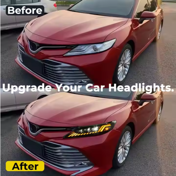 HRS High Quality Front Light Head Lamp Headlight for TOYOTA CAMRY 2018-2022 Head Lights Assembly
