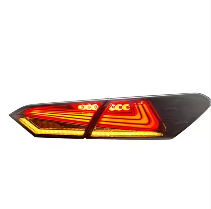 Tail Lights Assembly Start up Animation 2018-2024 DRL RGB Car Rear Back Lamps for Toyota Camry Tail Lamp
