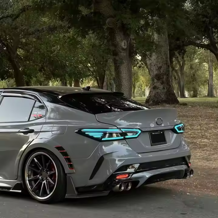 Stop Light Back Rear Light Led Taillights RGB Color Sequential for TOYOTA camry Taillamp 2016-2023