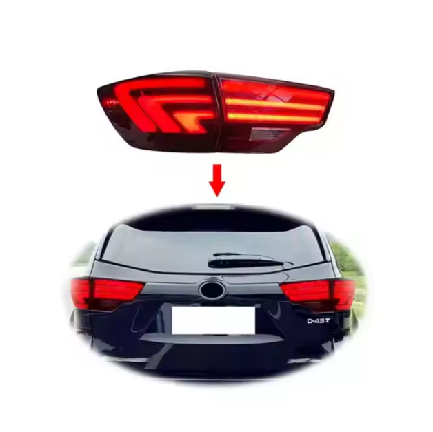 For Toyota highlander Rear Lamp with Signal Brake Light Assembly2016-2020