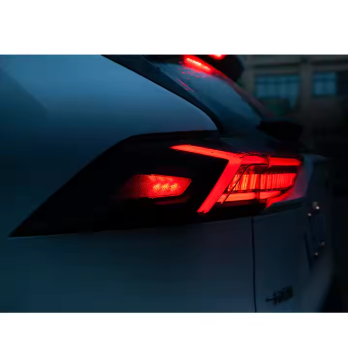 Led Taillights for Toyota Rav4 Rav-4 2018 - 2022 Year Rear Lamps With Dynamic Animation Car Rear Lamp Automobile Lamp Assembly