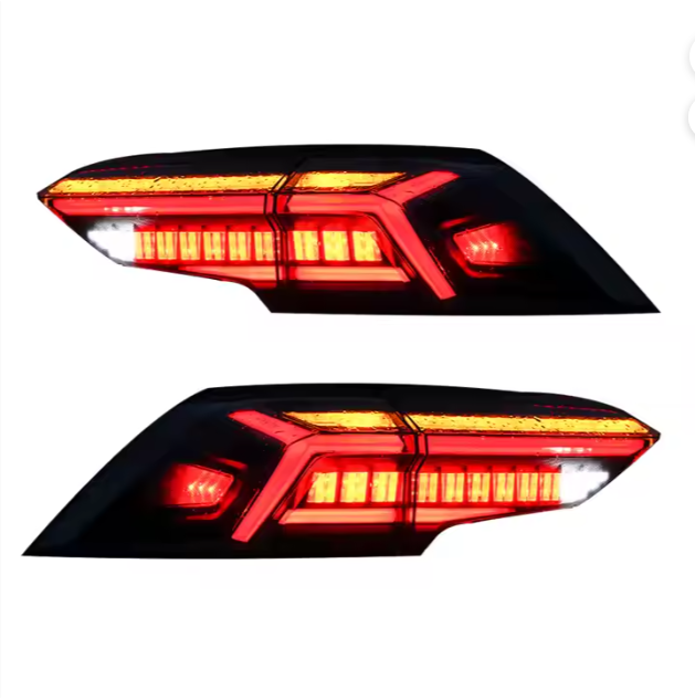 NEWEST Led Taillights for Toyota Rav4 Rav-4 2018 - 2022 Year Rear Lamps With Dynamic Animation Car Rear Lamp