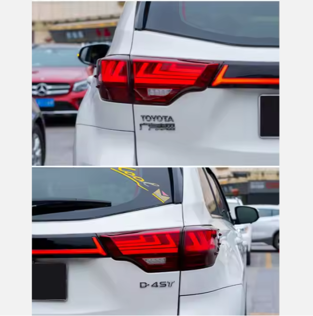 New Design 15-19 Trunk Lamp Lights LED Tail Lights Rear Lamp with Signal Brake Light Assembly for Toyota Highlander 3th