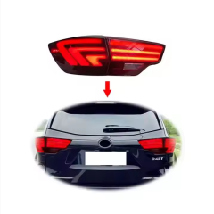 LED Tail Lights for Toyota Highlander 3th Gen 2016-2020 Brake Light Auto Parts Car Rear Lamp Assembly