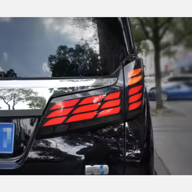 Car Modified Led Tail Lights Rear Lamp for TOYOTA ALPHARD VELLFIRE LED Tail Lamp 2019-2023 Year