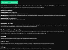 Triple Beam LED Headlamps For 2015-2017 Toyota Camry Headlight Assembly