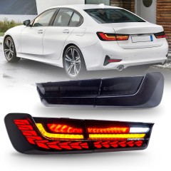 Red Tail Lights For 2019-2021 BWM 3 Series G20 330i M340i G80 M3 GTS Tail Light Assembly