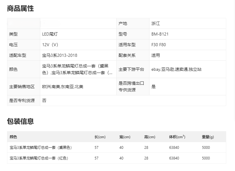 OLED Tail light For 2013-2018 BMW 3 Series F30 F35 F80 6th Sedan Tail lights Assembly