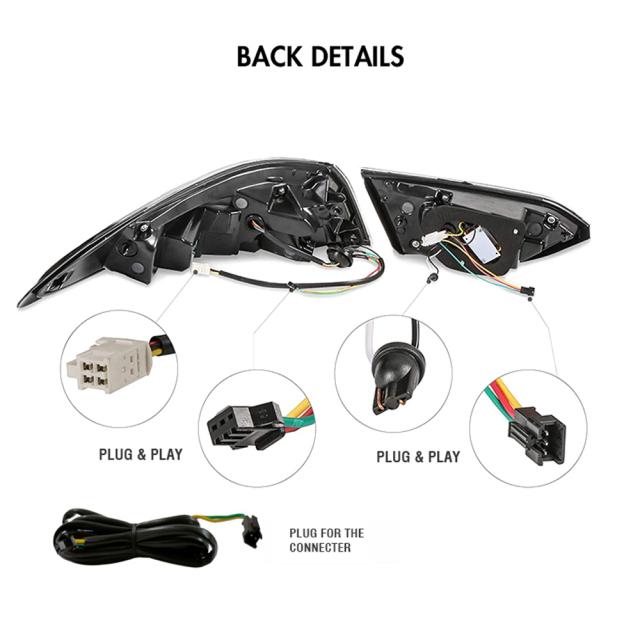 Custom 8th Gen Tail Light For 2018-2024 Toyota Camry SE XSE LE Lexus Style Rear Lights