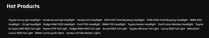 Custom 8th Gen Tail Light For 2018-2024 Toyota Camry SE XSE LE Lexus Style Rear Lights