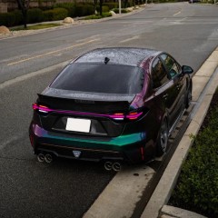 RGB Tail Lights for 2020-2024 Toyota Corolla Start Up Animation DRL Rear Lamp Assembly