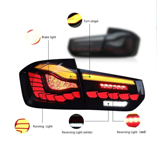 OLED Tail light For 2013-2018 BMW 3 Series F30 F35 F80 6th Sedan Tail lights Assembly