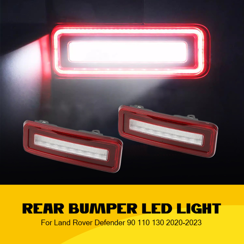 Led Tail Light for 2020-2023 Land Rover Defender LED Bumper Light (Red color)