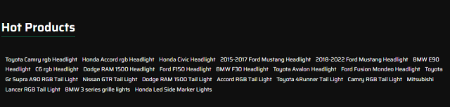 Demon Eye Headlights For 2018-2024 Toyota Camry LE SE XLE XSE TRD (Quad Projectors Headlights)