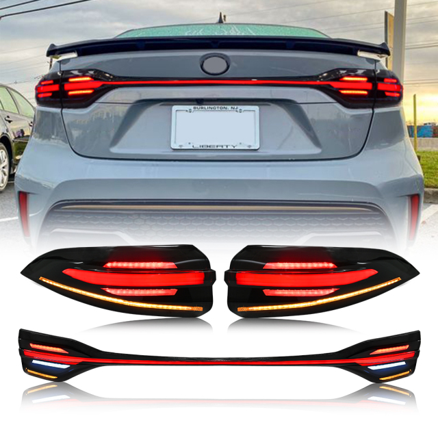New Led Tail Lights for 2020-2024 Toyota Corolla