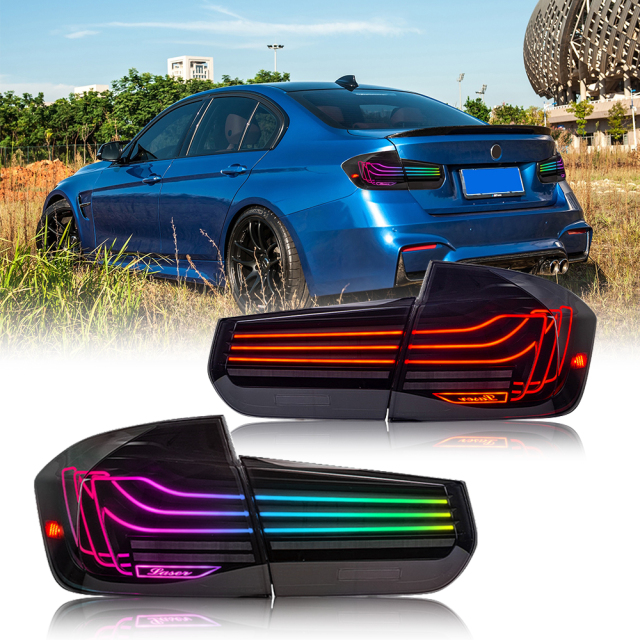 RGB Color Tail Light For 2013-2018 BMW 3 Series/M3 F30/F35/F80