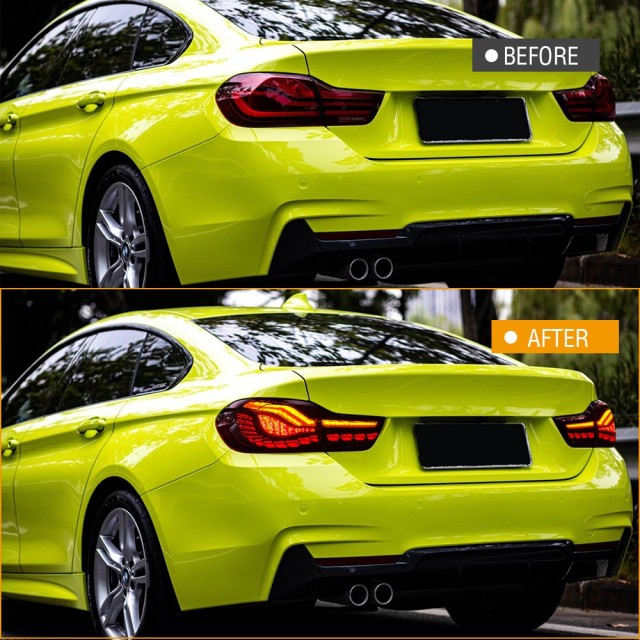 OLED Taillights For 2013-2019 BWM 4 Series &amp; 2014-2018 M4 GTS Tail Lights