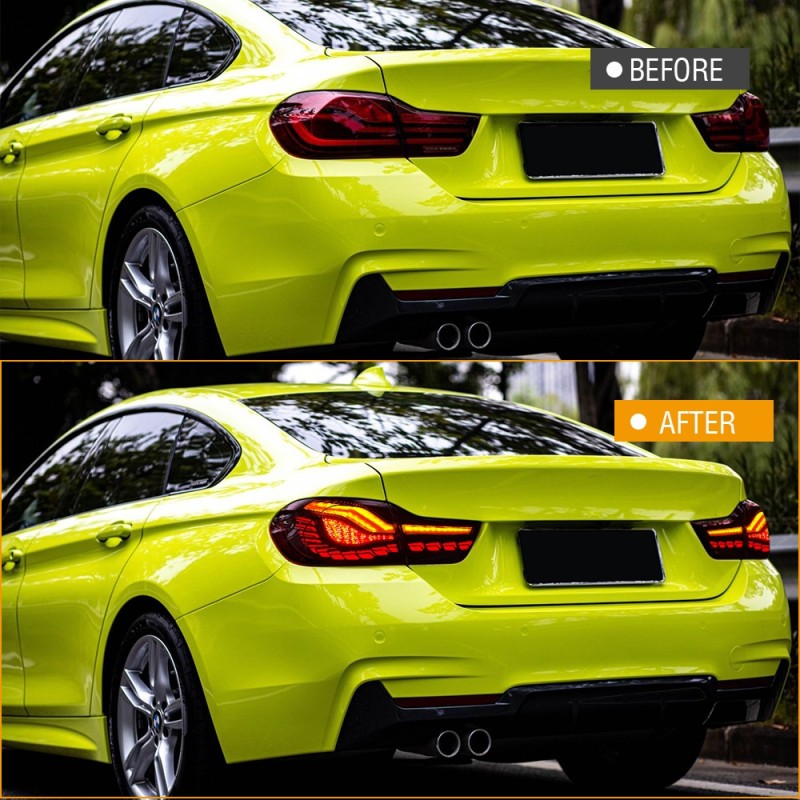 OLED Taillights For 2013-2019 BWM 4 Series &amp; 2014-2018 M4 GTS Tail Lights
