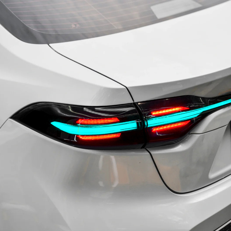 RGB Tail Lights for 2020-2024 Toyota Corolla Start Up Animation DRL Rear Lamp Assembly