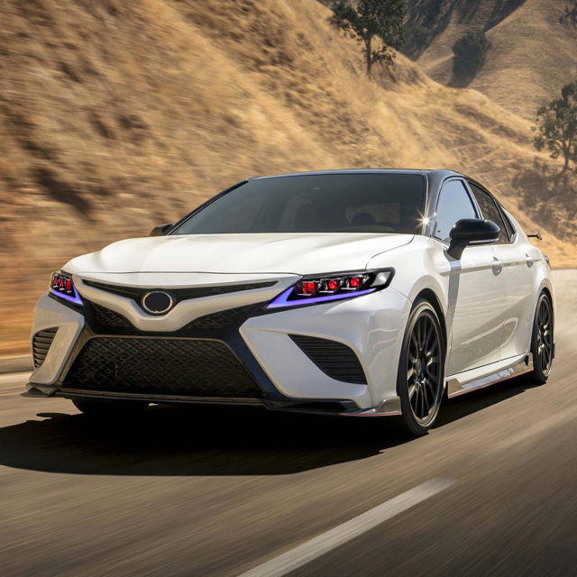 Demon Eye Headlights For 2018-2022 Toyota Camry LE SE XLE XSE Headlights Assembly (Triple Projectors headlights)