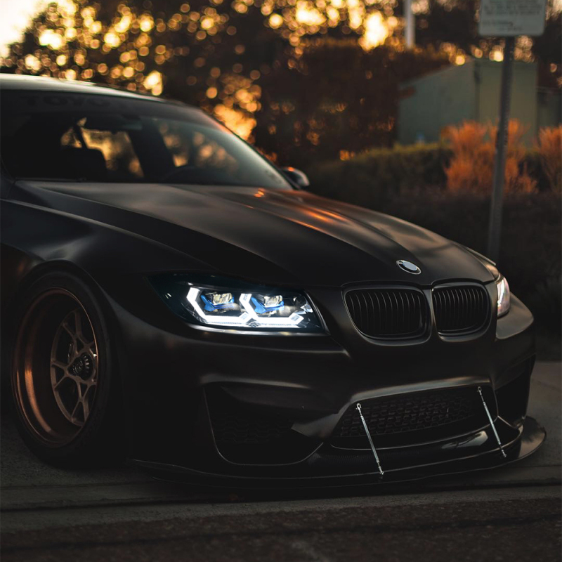 LED Headlight For 2005-2012 BMW 3-Series E90 E91 Headlight Assembly (Halogen/Xenon)