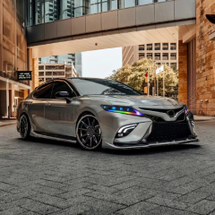 For 2018-2024 Toyota Camry RGB Headlights (Clear refletor)