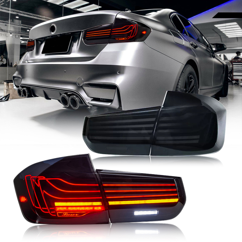 Smoke Tail Light For 2013-2018 BMW 3 Series/M3/F30/F35/F80