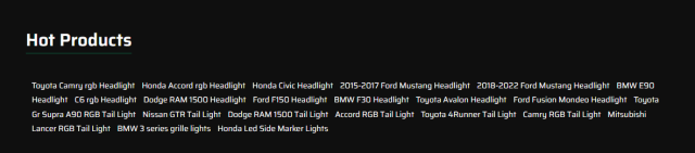 Triple Beam LED Headlamps For 2015-2017 Toyota Camry Headlight Assembly