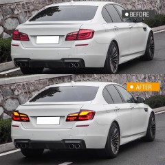 Red Tail Lights For 2011-2017 BWM 5 Series F10 F18 Tail Lights Assembly