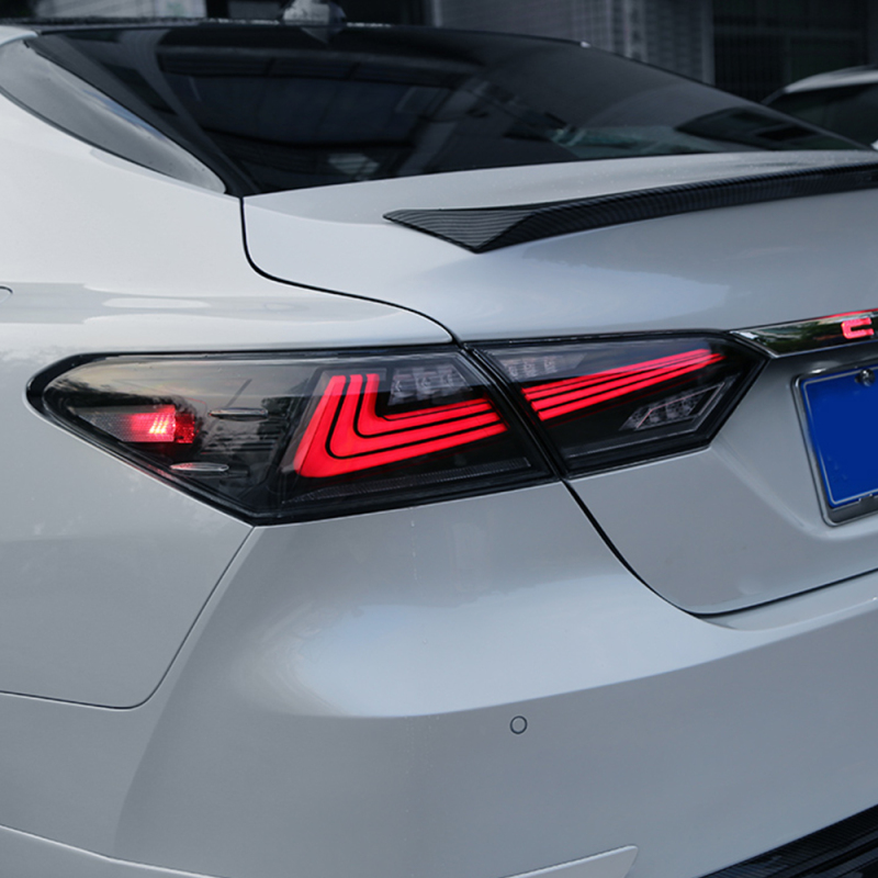 Custom 8th Gen Tail Light For 2018-2024 Toyota Camry SE XSE LE Lexus Style Rear Lights