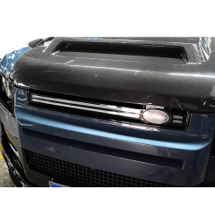For 2020-2023 Land Rover Defender 90 110 LED Grille Trim Strip DRL Light (Black)