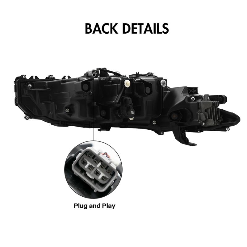Customized Headlights for 2019-2022 Toyota Avalon All Models Headlight Assembly