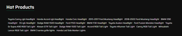 Led Tail Light for 2020-2024 Toyota US Corolla Hatchback Rear Lamp Assembly