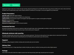 Somke Tail Light For 2020-2023 Toyota Corolla US Sequen Tail lamp Assembly