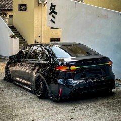 RGB Tail Lights for 2020-2024 Toyota Corolla Start Up Animation DRL Rear Lamp Assembly