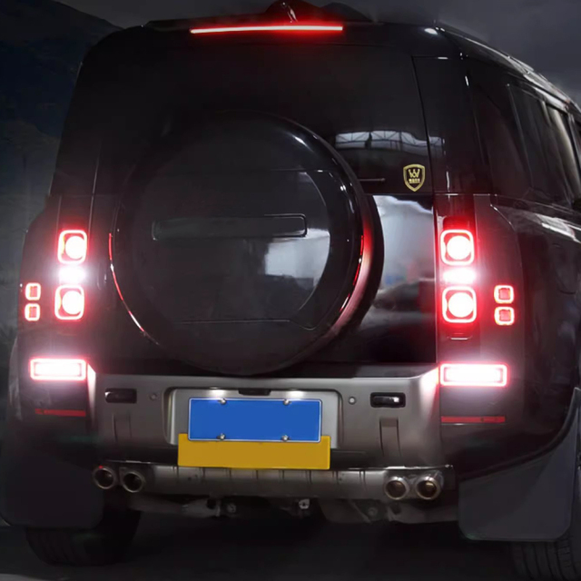 Led Tail Light for 2020-2023 Land Rover Defender LED Bumper Light (Red color)