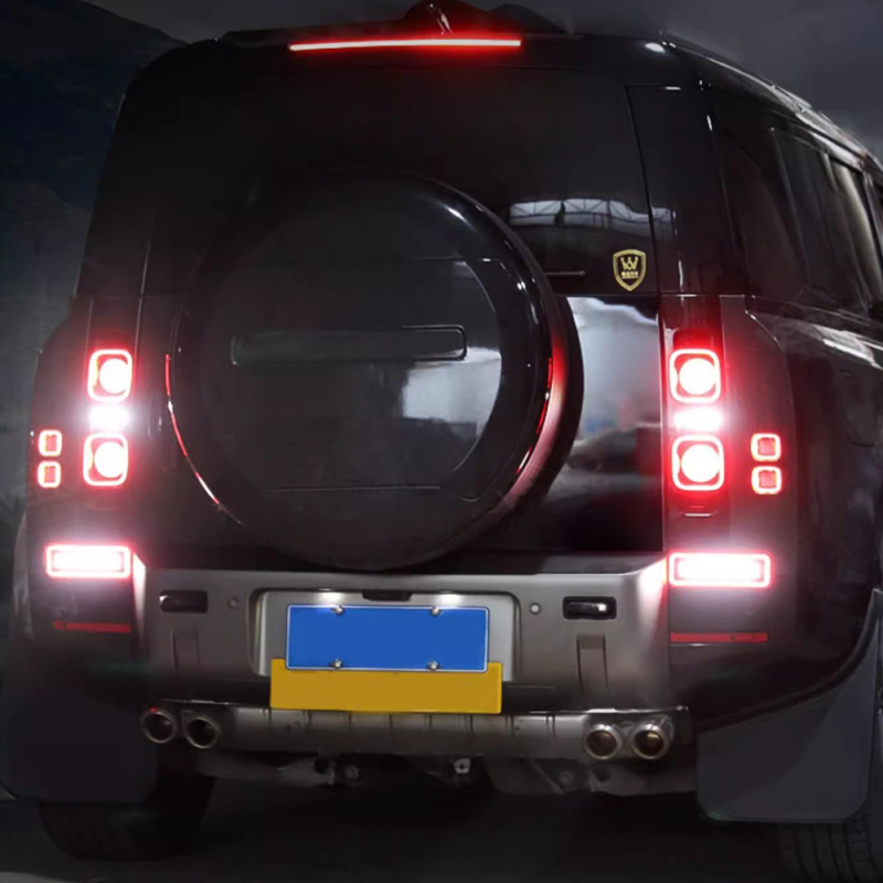 Led Tail Light for 2020-2023 Land Rover Defender LED Bumper Light (Red color)