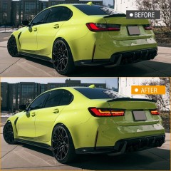 Smoke Tail Lights For 2019-2021 BMW 3 Series G20 330i M340i G80 M3 GTS Tail Light Assembly