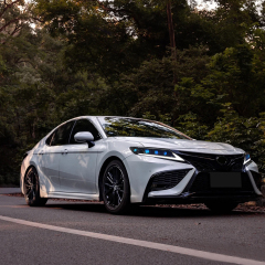 For 2018-2024 Toyota Camry RGB Headlights (Clear refletor)