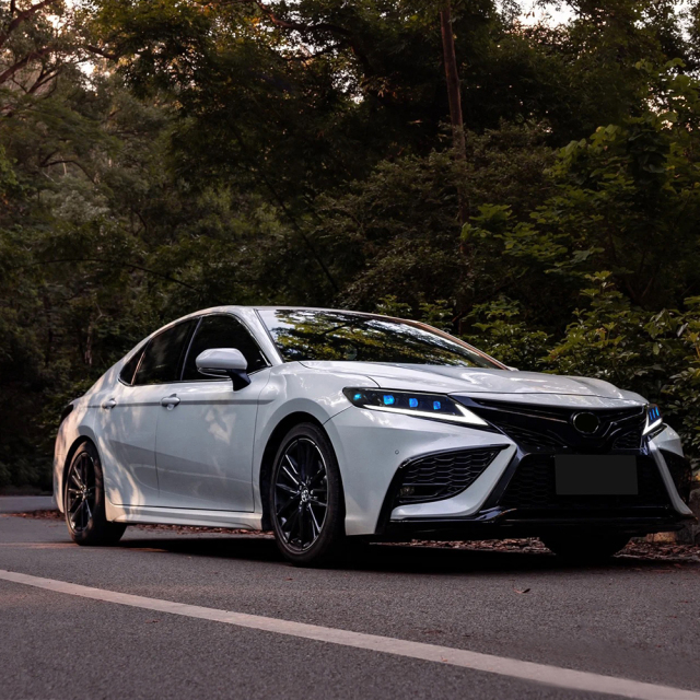 For 2018-2024 Toyota Camry RGB Headlights (Clear refletor)