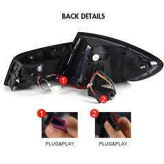 Custom Tail Light For 2011-2017 BWM 5 Series F10 F18 Tail Lights